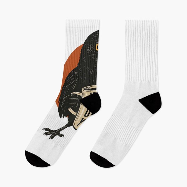 Item preview, Is He Dead Yet? Crow Coffee Lover Sarcasm Morning Humor designed and sold by SanTiOmal.