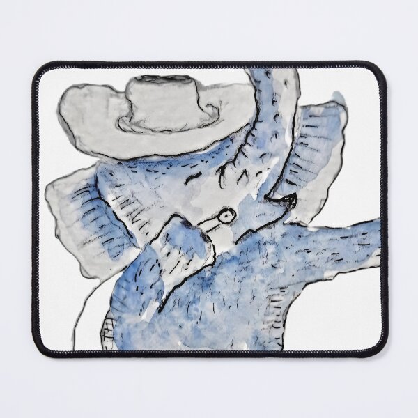Item preview, Normal! - Deadpan Singer Elephant Art - Transparent Background designed and sold by Rak Scenist.