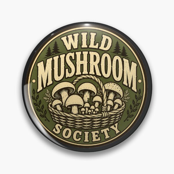 Item preview, Wild Mushroom Society Vintage Foraging T-Shirt designed and sold by curiouschimp.