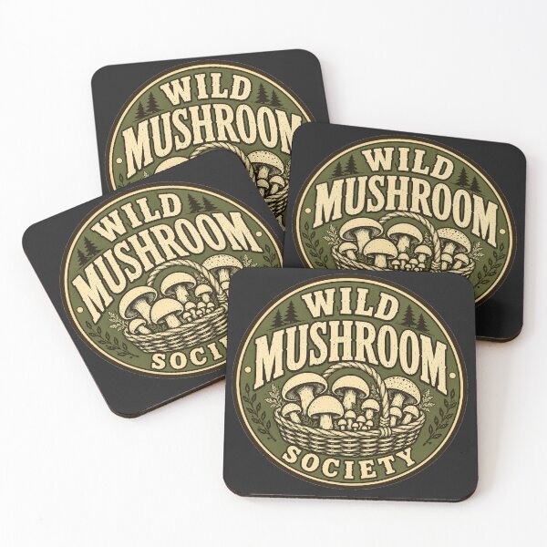 Item preview, Wild Mushroom Society Vintage Foraging T-Shirt designed and sold by curiouschimp.