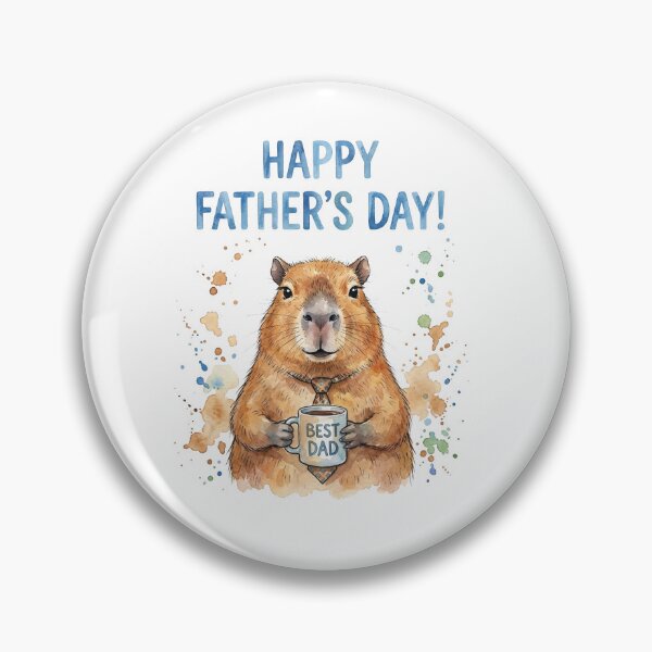 Item preview, Happy Father's Day, Capybara designed and sold by Roy & Tiffany.