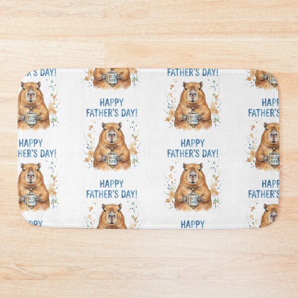 Item preview, Happy Father's Day, Capybara designed and sold by Roy & Tiffany.