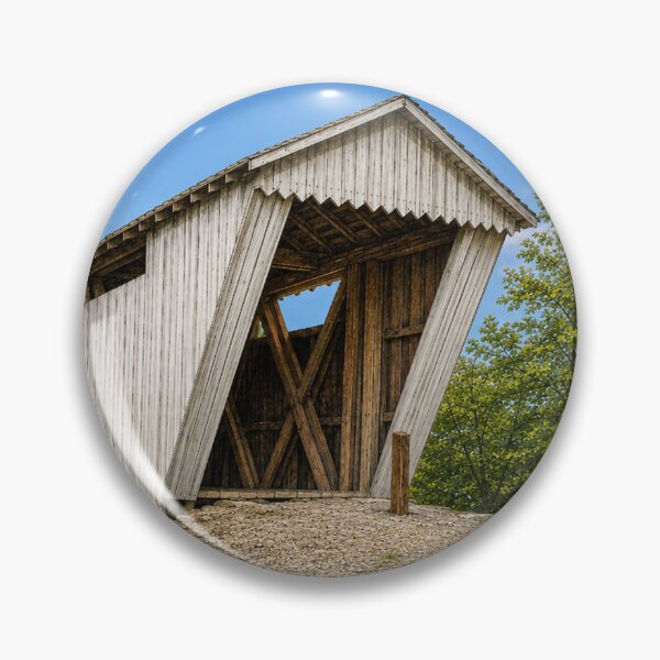Item preview, Switzer Covered Bridge July 2021 designed and sold by gotucoveredart.