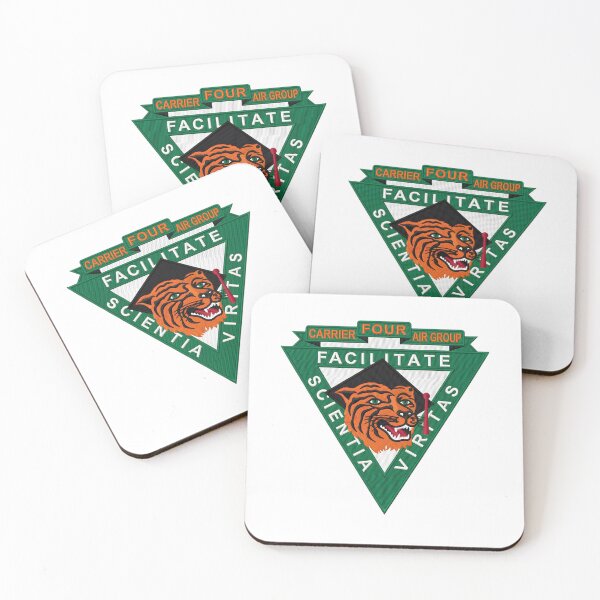 Item preview, Carrier Air Group Four (CVG-4) "The Educators" Historical Insignia designed and sold by CharlieDesings.