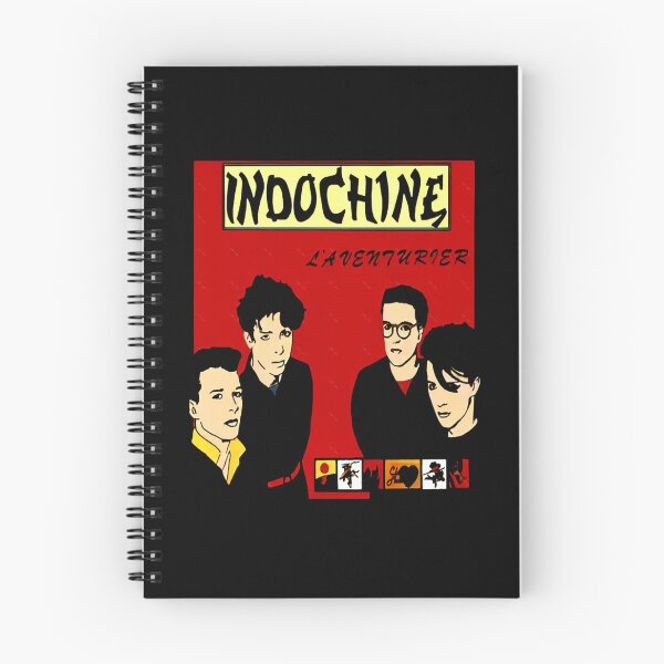 Item preview, Indochine Band Portrait French New Wave Poster Design designed and sold by KaliYahro.