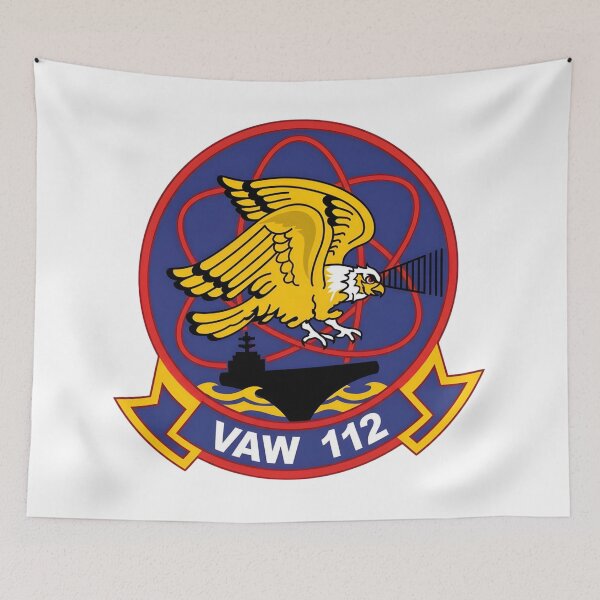 Item preview, Insignia of VAW-112 "Golden Hawks" designed and sold by CharlieDesings.
