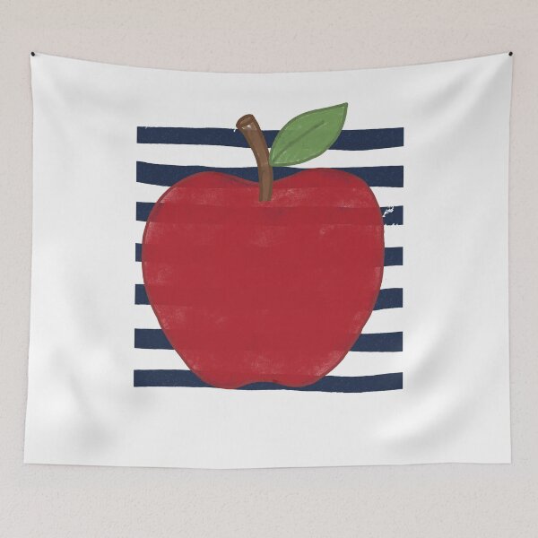 Item preview, Preppy Teacher Apple Coastal Back To School Aesthetic designed and sold by FreshVibe Prints.