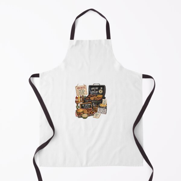 Item preview, Gluten Free BBQ Party – Funny Coeliac Grill Illustration Summer Cookout Foodie Design designed and sold by My Gluten Free Life UK.