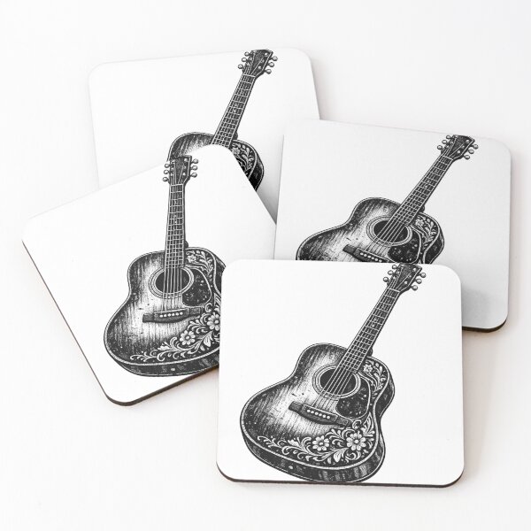 Item preview, Bluegrass Music Acoustic Guitar designed and sold by Art by Debasish.