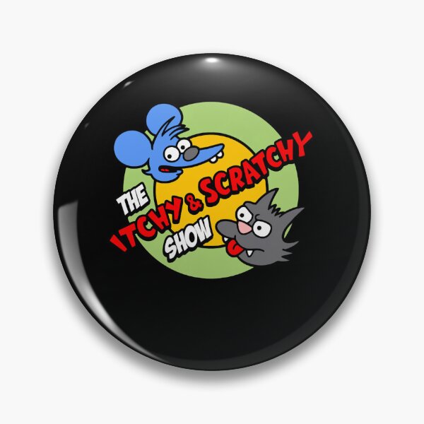 Item preview, The Itchy Scratchy Cartoon show  designed and sold by ilyassJML.