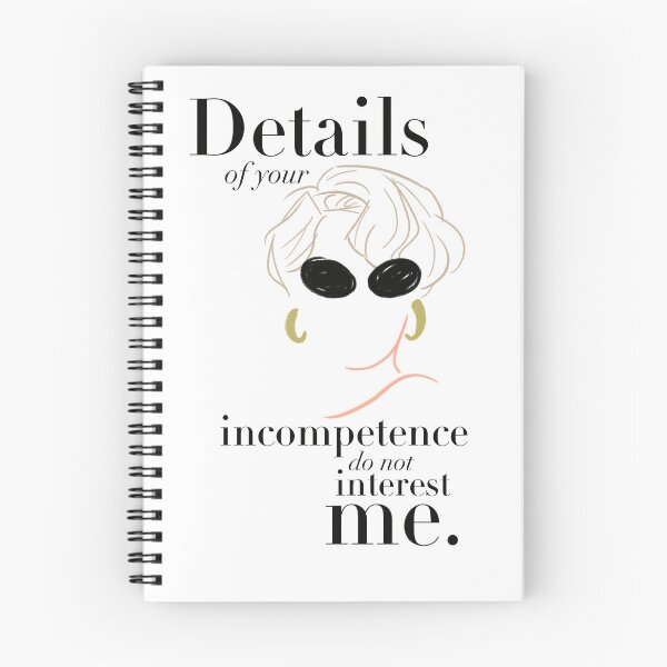 Item preview, Miranda - Details of your incompetence designed and sold by evattard.