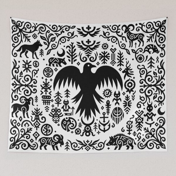 Item preview, Raven Sigil designed and sold by JacquiTaylorArt.