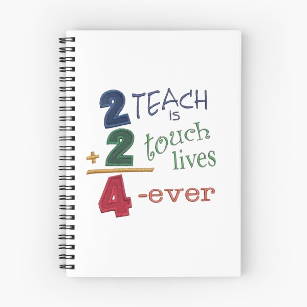Item preview, To Teach Is To Touch Lives Forever - Math Pun Teacher Design designed and sold by Sashka-.