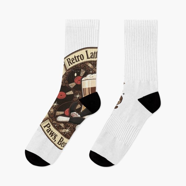 Item preview, Retro Latte Cat Club Lofi Coffee Kitty Aesthetic Gift designed and sold by YMLux.