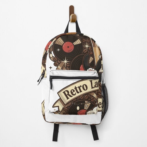 Item preview, Retro Latte Cat Club Lofi Coffee Kitty Aesthetic Gift designed and sold by YMLux.