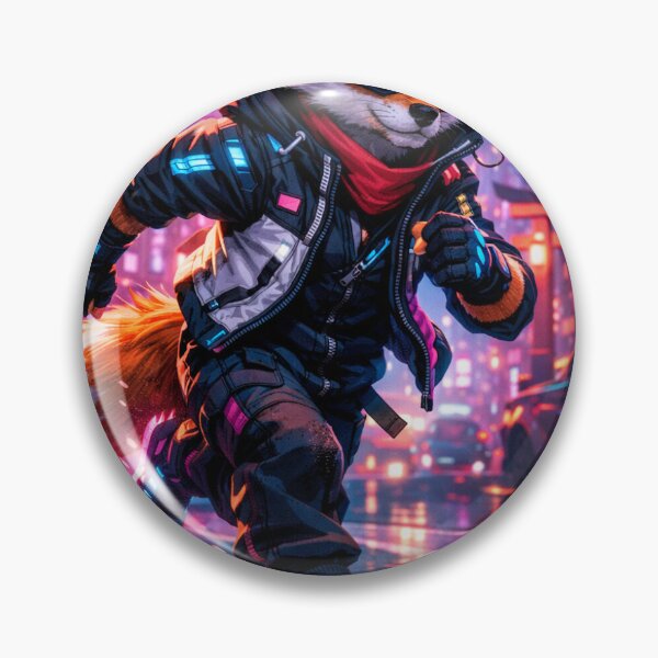 Item preview, Neon Dash: Cyber Fox in Neo Tokyo designed and sold by Neo Tokio.