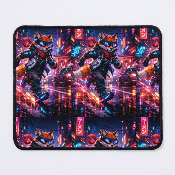 Item preview, Neon Dash: Cyber Fox in Neo Tokyo designed and sold by Neo Tokio.