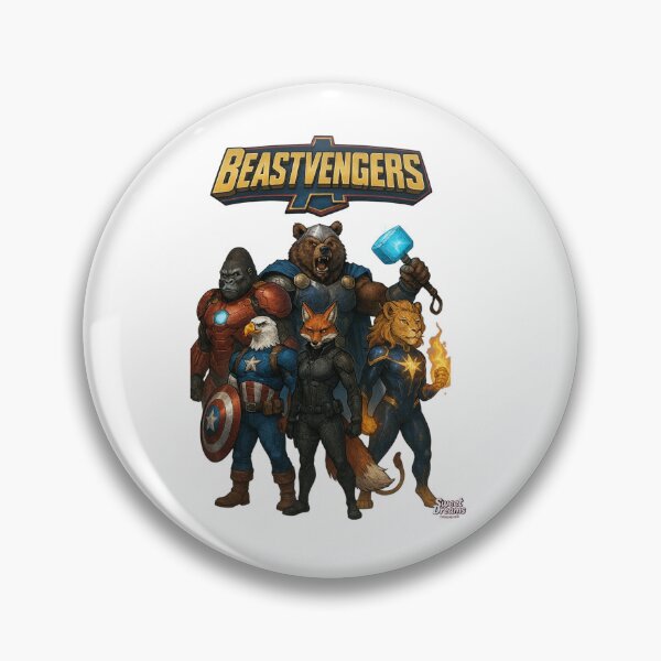 Item preview, Beastvengers – Epic Animal Superhero Team designed and sold by Sweet Dreams & Fantasia.