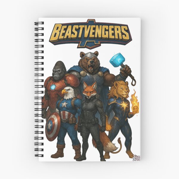 Item preview, Beastvengers – Epic Animal Superhero Team designed and sold by Sweet Dreams & Fantasia.