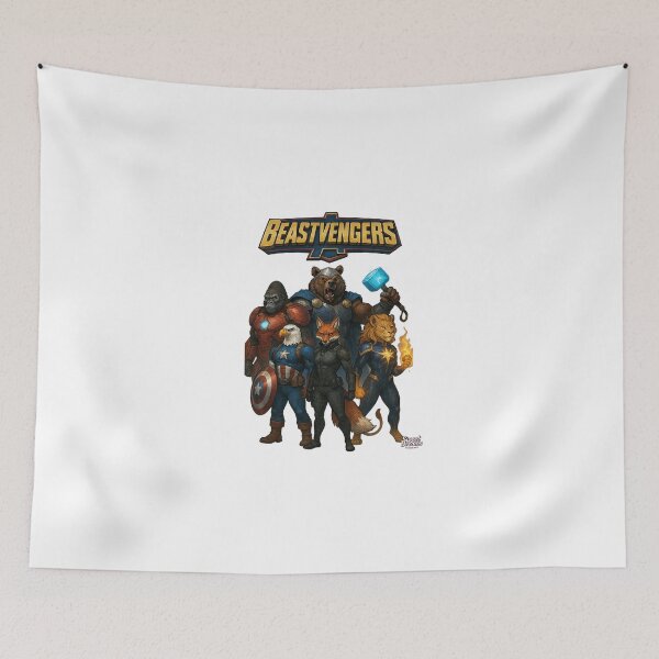 Item preview, Beastvengers – Epic Animal Superhero Team designed and sold by Sweet Dreams & Fantasia.