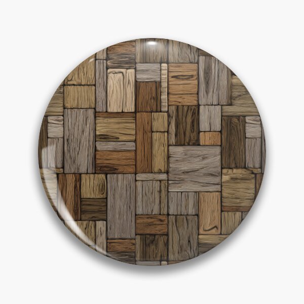 Item preview, Rustic Wood Block Mosaic Pattern Texture designed and sold by NicolasGlowArt.