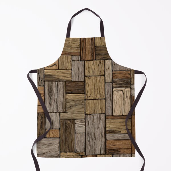Item preview, Rustic Wood Block Mosaic Pattern Texture designed and sold by NicolasGlowArt.