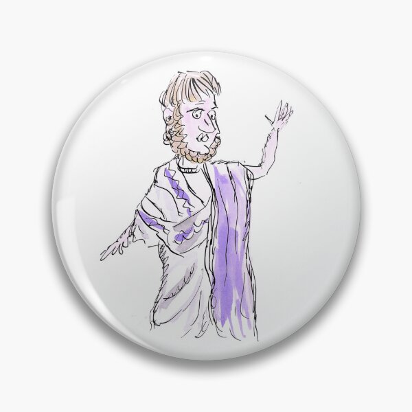 Item preview, Roman Emperor Nero designed and sold by Inky Fingers Illustrations.