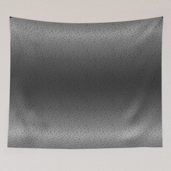 Item preview, Grey Ombre with Black Glitter Horizontal designed and sold by Art in My Loft.