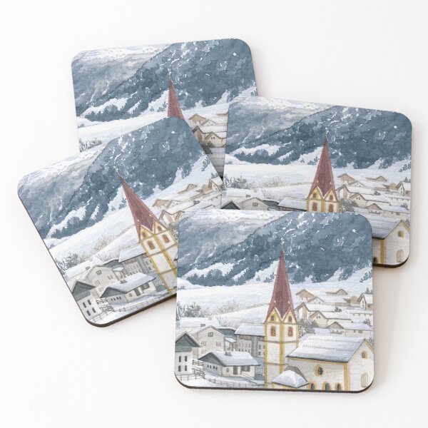 Item preview, Wintry Italian Alps designed and sold by floweringwords.