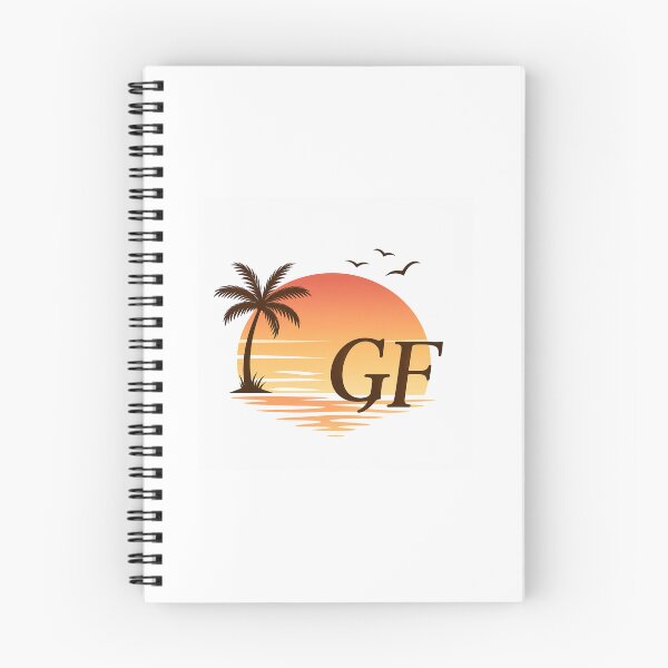 Item preview, Bold Orange GF Beach Logo – Retro Summer Coastal Gluten Free Aesthetic Typography Design designed and sold by My Gluten Free Life UK.
