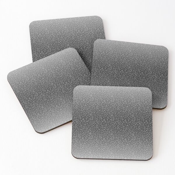 Item preview, Grey Ombre with White Glitter Horizontal designed and sold by Art in My Loft.