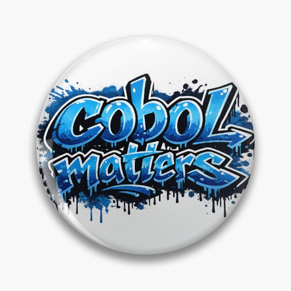Item preview, COBOL Matters Graffiti Legacy Code Programmer designed and sold by Nerd Romance Café.