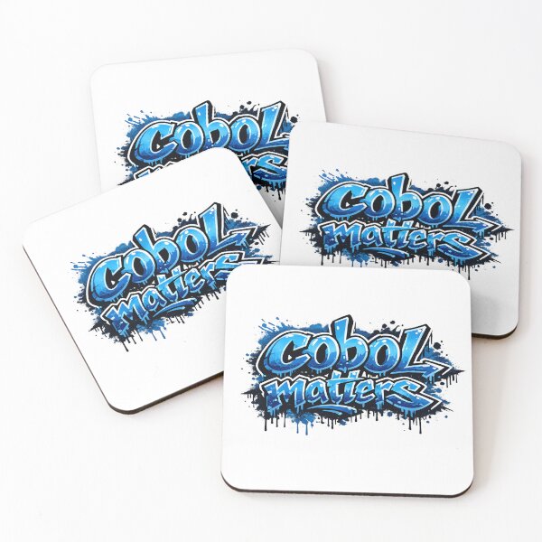 Item preview, COBOL Matters Graffiti Legacy Code Programmer designed and sold by Nerd Romance Café.