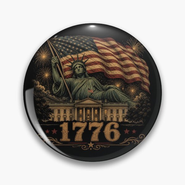 Item preview, Vintage 1776 Liberty Flag Design  designed and sold by FREENATION2026.