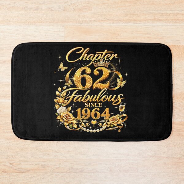 Item preview, Chapter 62 Fabulous Since 1964 Luxury Gold Butterfly 62nd Birthday Party Celebration designed and sold by Taniyah Gomes.