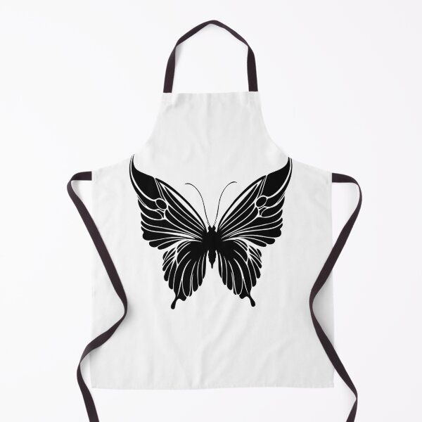 Item preview, Butterfly Minimalist Black Square Simple designed and sold by TerryCoreCraft.