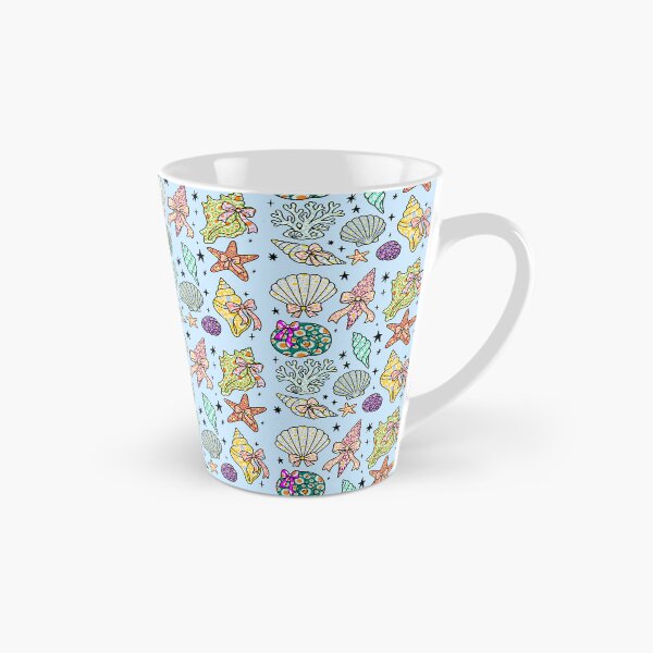 Item preview, Coastal Coquette Floral Seashell Beachcore Summer Aesthetic designed and sold by FreshVibe Prints.