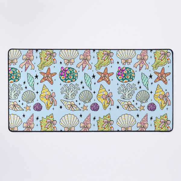 Item preview, Coastal Coquette Floral Seashell Beachcore Summer Aesthetic designed and sold by FreshVibe Prints.