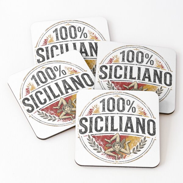 Item preview, 100% Siciliano – Vintage Sicilian Pride Design designed and sold by AURA SICULA.