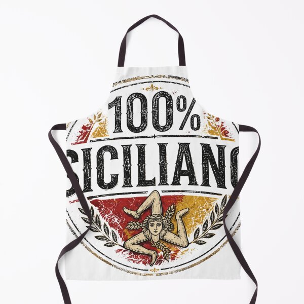 Item preview, 100% Siciliano – Vintage Sicilian Pride Design designed and sold by AURA SICULA.