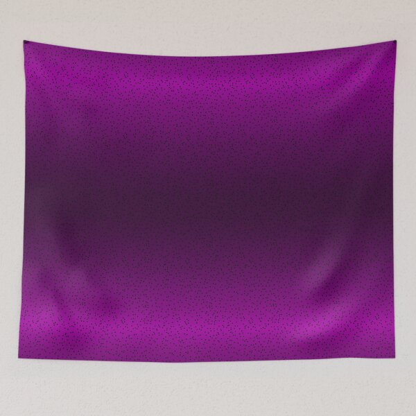 Item preview, Magenta Ombre with Black Glitter Horizontal designed and sold by Art in My Loft.