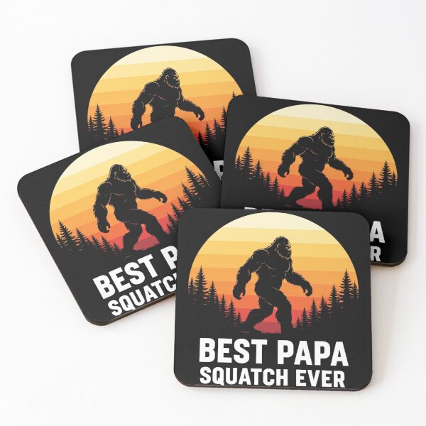 Item preview, Best Papa Squatch Ever – Funny Bigfoot Sasquatch designed and sold by CutOutIdols.