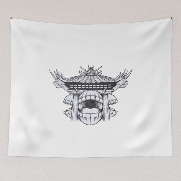 Item preview, Malevolent Shrine - Sukuna Handsign Art  designed and sold by Rei-nderW1.