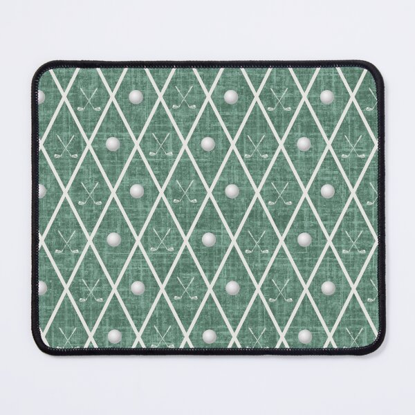 Item preview, Golf Balls & Clubs Argyle on Hunter Green designed and sold by KSimpson838.