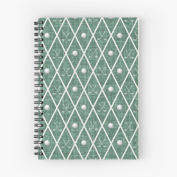 Item preview, Golf Balls & Clubs Argyle on Hunter Green designed and sold by KSimpson838.