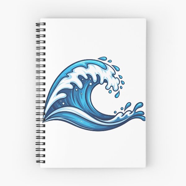 Item preview, close-up of a wave's crest with white foam and spray on a sunny day designed and sold by VerizalShop.
