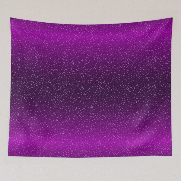 Item preview, Magenta Ombre with Blue Glitter Horizontal designed and sold by Art in My Loft.
