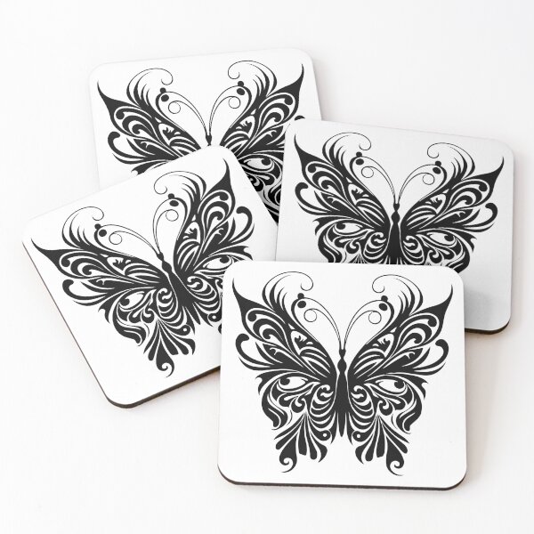 Item preview, Butterfly Dark Pixel Heart - Aesthetic Design designed and sold by TerryCoreCraft.