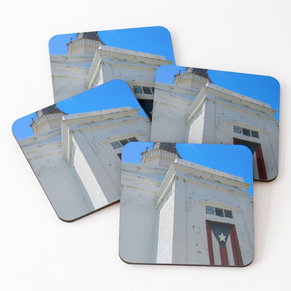 Item preview, Lighthouse in Punta Tuna with the Puerto Rican Flag designed and sold by The Bori Effect.