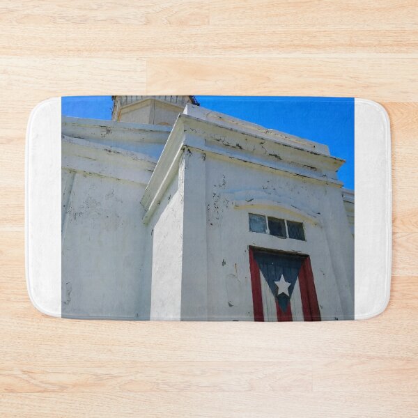Item preview, Lighthouse in Punta Tuna with the Puerto Rican Flag designed and sold by The Bori Effect.